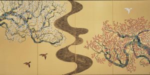 名作展「絢爛と健剛―川端龍子の作品における装飾性―」及び併催：湯河原